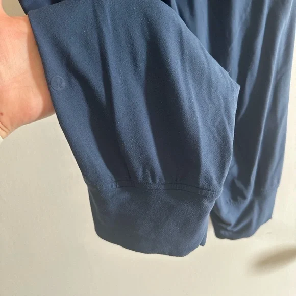 Lululemon Athletica Mineral Blue Ready to Rulu High Rise Cropped Jogger Size 8 - Picture 10 of 11